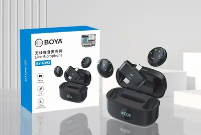 Boya Dual Mic ANC, Charging Case, Type-C & iPhone