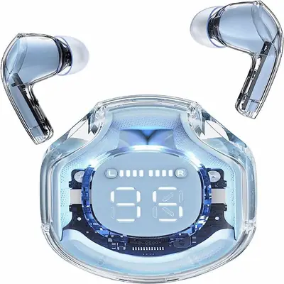 Air39 Transparent Wireless Bluetooth Earbuds LED Display