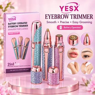 Flawless Battery Operated Eyebrows Trimmer Shaver For Ladies