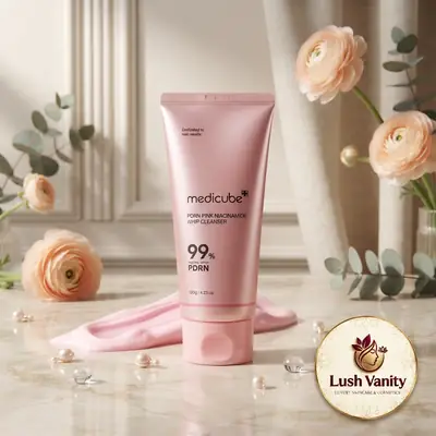 Medicube PDRN Pink Niacinamide Whip Cleanser 120g