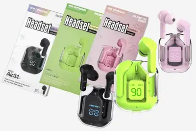 Air31 Earbuds Wireless Bluetooth 5.3 Clear Sound Headphones