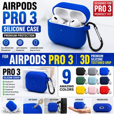 Airpods Pro 3 Touch Control Buds Fast Charging