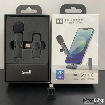 K8 Wireless Microphone Type-C Phone Recording Lapel Micro