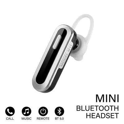 Wireless M11 Single Ear Wireless Invisible Bluetooth Mic
