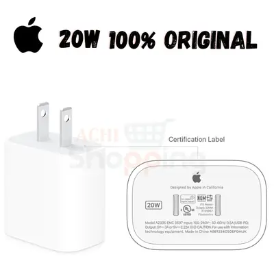 Pack of 2 PCs 20W Charger Block with 3FT 6FT Type C