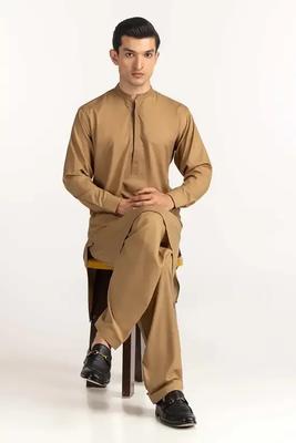 Men’s Unstitched Boski Plain Suit