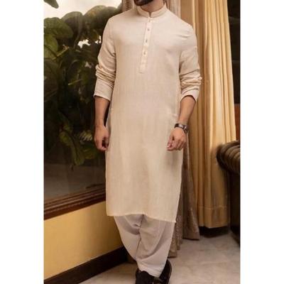 Men’s Unstitched Wool Suit - Plain Pattern Perfect For Winter