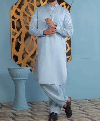 Men’s Unstitched Wool Suit - Plain Pattern Perfect For Winter