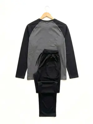 2 Pcs Men's Polyester Printed Track Suit thumbnail 2