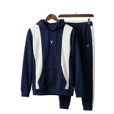 Men's Fleece Tracksuit - Premium Hoodie & Trouser Set 