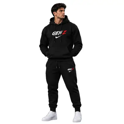 GEN Z Printed Winter Tracksuit for Men