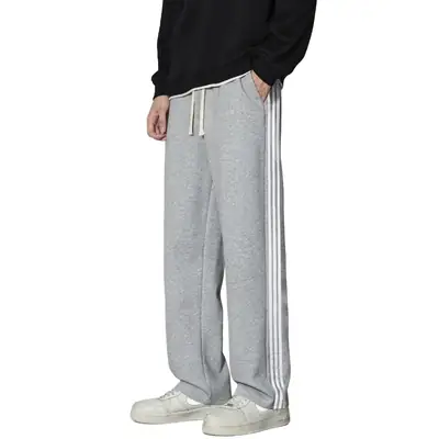1 Pc Fleece Baggy Plain Trouser For Mens's & Girl's