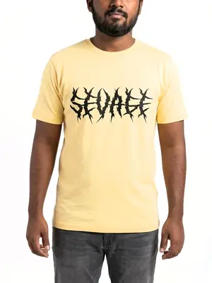 Men's Cotton Jersey Printed T-Shirt
