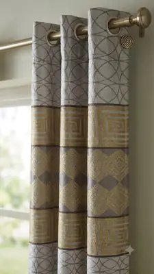 Stylish Printed Jacquard Indoor Home Curtain - 1 Pc thumbnail 2