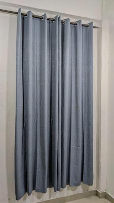 Plain Jumbo Self Shaded Curtains