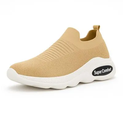 Men's Beige EVA Casual Skechers Sneakers Sizes 39-45 thumbnail 4