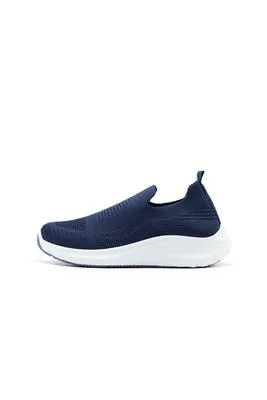 Men's Blue Slip-On Walking Sneakers Size 40-45 thumbnail 5