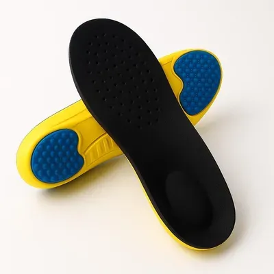 Gel Insole Yellow Blue Comfort Cushion for Men Women Sizes 39-45 thumbnail 4