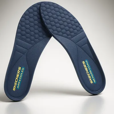 Blue Gel Insoles for Men Women Sizes 39-45