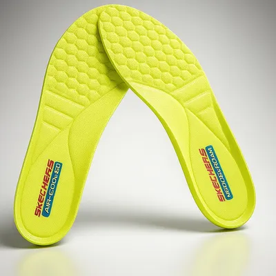 Green Gel Insoles for Men Women Sizes 39-45