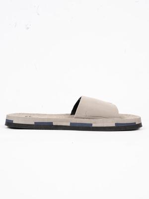 Black Camel Slide Sandals Tan PU Leather Casual Wear thumbnail 1