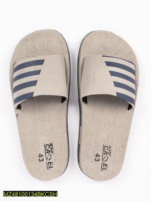Black Camel Slide Sandals Tan PU Leather Casual Wear thumbnail 5