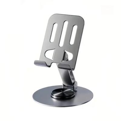 Grey Adjustable Phone Stand for Home Office Use