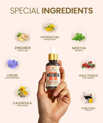 Joint-On Essential Oil 30ml Pain Relief for Joints & Knee thumbnail 3