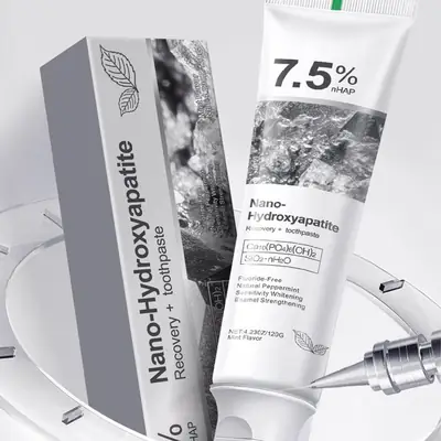 7.5% Nano Hydroxyapatite Teeth Whitening Toothpaste 120GM thumbnail 2