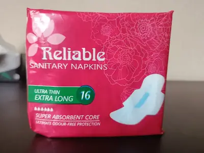 Reliable Ultra Thin Sanitary Pads 16 Pack Pink thumbnail 3