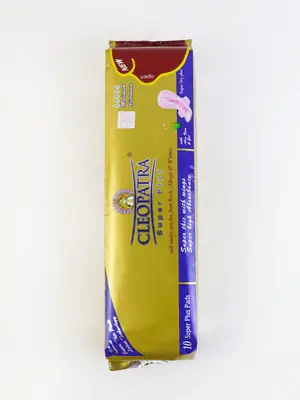 Cleopatra Super Plus Maxi Thick Sanitary Pads Pack of 10 thumbnail 2