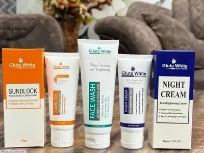 Gluca White 3 in 1 Skincare Bundle 50ml Multicolor thumbnail 6