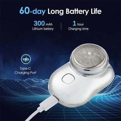 Mini Rechargeable Pocket Shaver for Men Women thumbnail 3