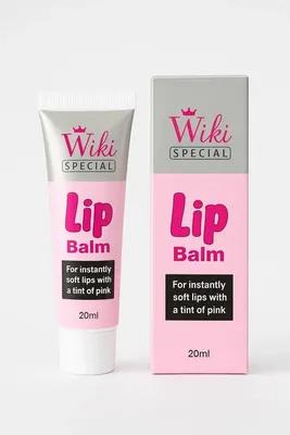 Wiki Special Pink Lip Balm 20ml Flavored Cream