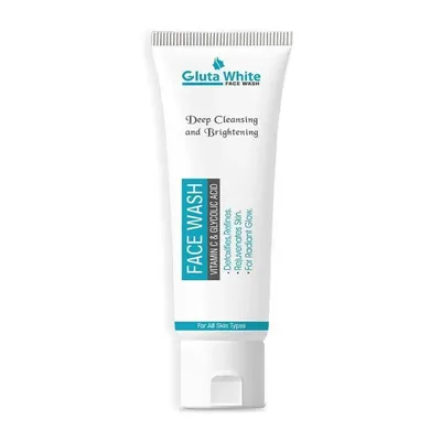 Gluta White Face Wash 100ml Brightening All Skin Types thumbnail 2