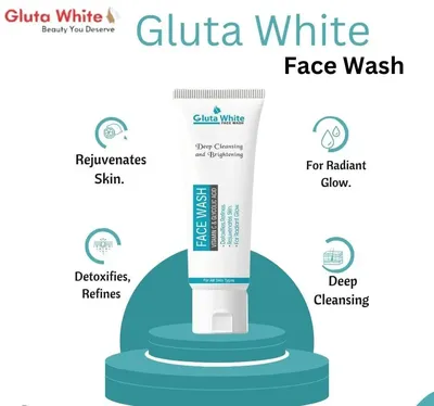 Gluta White Face Wash 100ml Brightening All Skin Types thumbnail 5