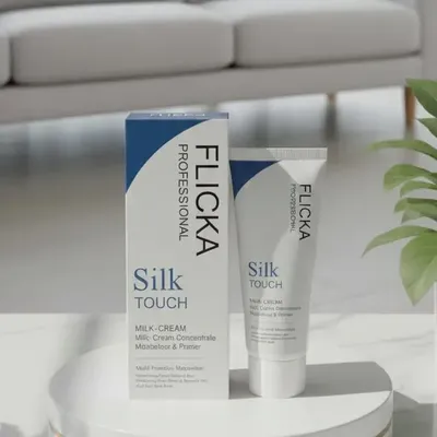 Fluka Silk Touch Face Moisturizer Cream 100ml Whitening All Skin Types thumbnail 2