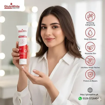 Gluta White Hand & Foot Whitening Cream 100ml thumbnail 2