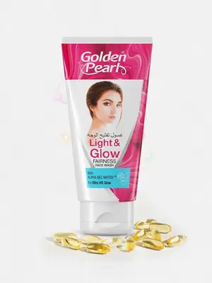 Golden Pearl Light & Glow Fairness Face Wash 75ml