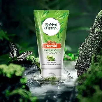 Golden Pearl Herbal Face Wash 75ml for Sensitive Skin