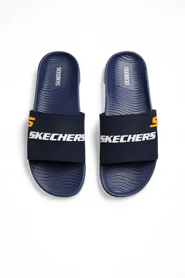 Men's Rubber Fancy SlideSlippers Comfort Slide |SKCHR-BLUE| thumbnail 2