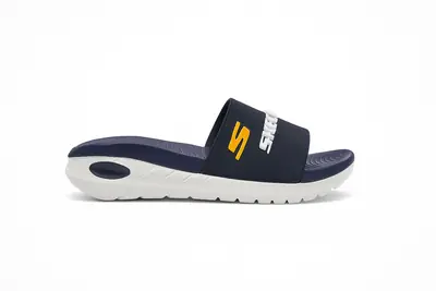 Men's Rubber Fancy SlideSlippers Comfort Slide |SKCHR-BLUE| thumbnail 3