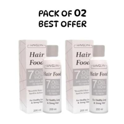 Hair Food Oil 200ml - Pack Of 2