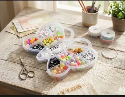 Butterfly Shaped Bead Kit  Jewellery Set 1