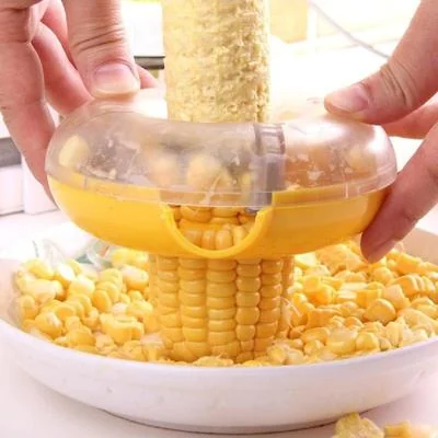Orange Corn Kerneler Tool One Step Cutter BPA Free thumbnail 5