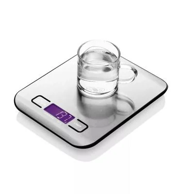Stainless Steel Kitchen Scale with Measurement Markings – 1 Pc thumbnail 2