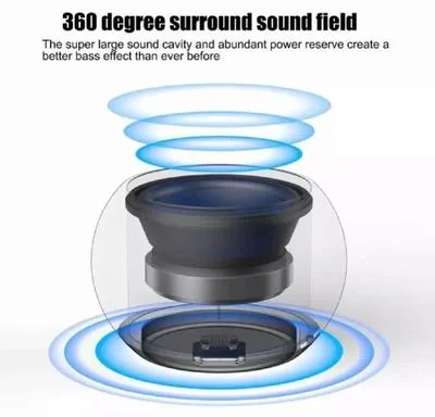 Compact Bluetooth Speaker with Rechargeable Battery - Mini Design thumbnail 4