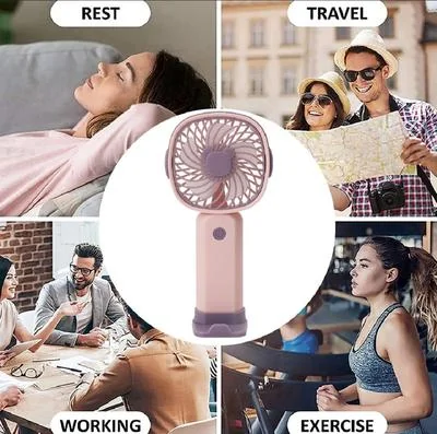 Multicolor Portable Mobile Phone Holder Fan - 1 Pcs thumbnail 3