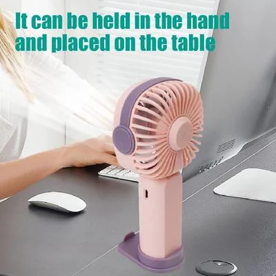 Multicolor Portable Mobile Phone Holder Fan - 1 Pcs thumbnail 7
