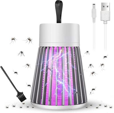 USB Electric Mosquito Killer Lamp White Portable